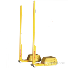 High Quality BWF Approved Portable Badminton Net Post